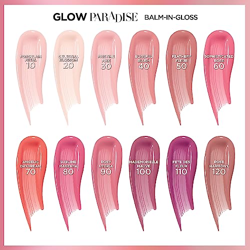 L’Oréal Paris Glow Paradise Hydrating Lip BalminGloss with Pomegranate Extract & Hyaluronic