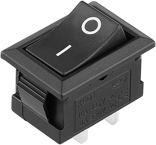 Firlar 5Pcs 2 Pin Snap-in On/Off Position Snap Boat Rocker Switch 12V/110V/250V OT8G: Industrial & Scientific