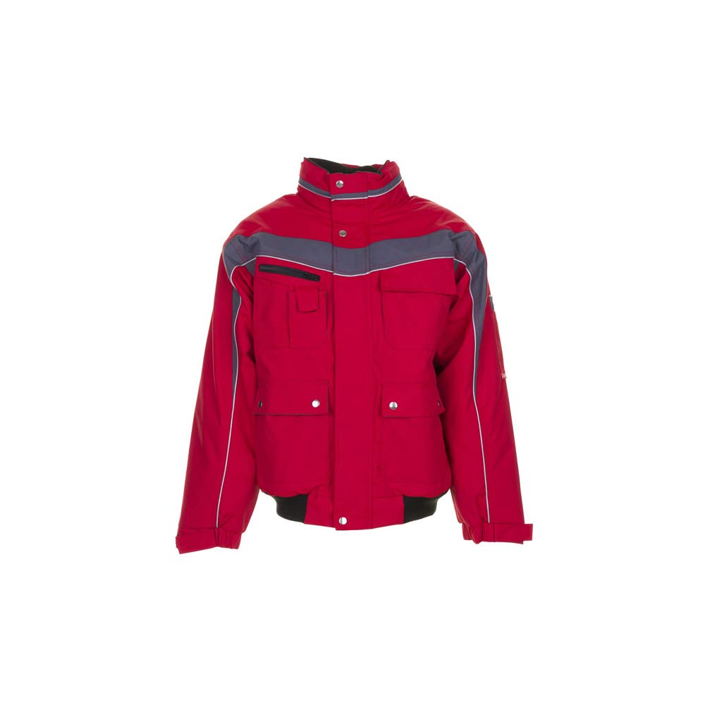 Planam 2597044 Size Small "Plaline" Winter Blouson - Red/Slate