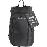 Pacca Onda 20L Packable Lightweight Foldable Backpack for Travel, Camping, Outdoor, Hiking Pocket Backpack (Black)