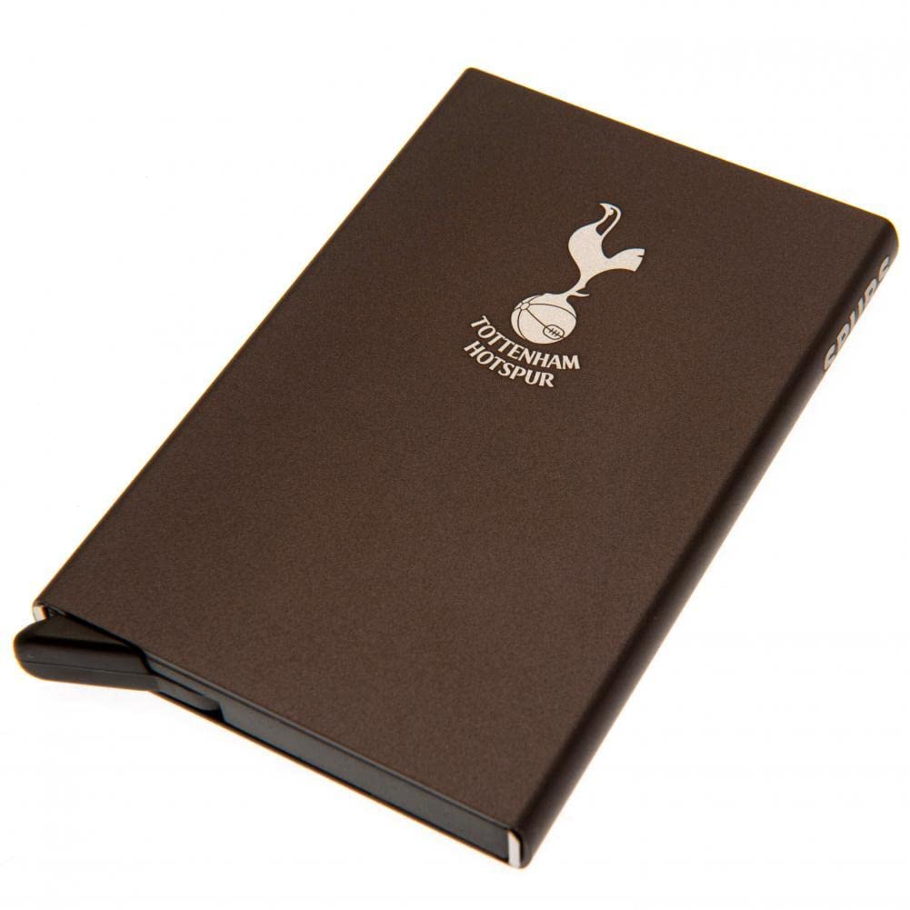 EPL Tottenham Hotspur FC RFID Aluminium Card Case, 4 Inches, Brown