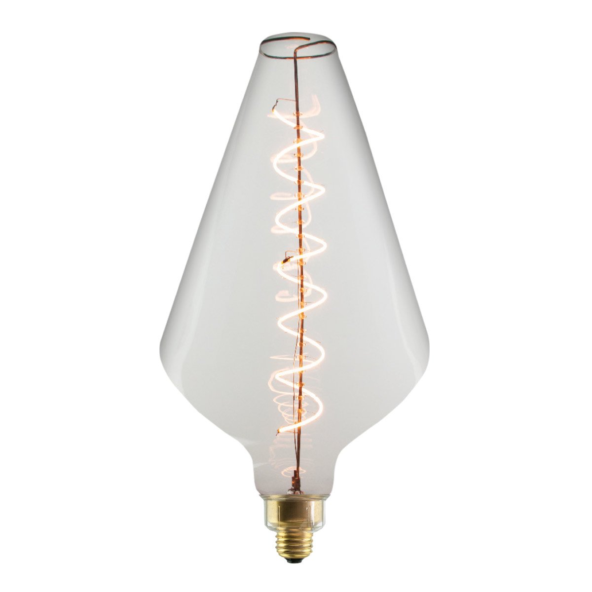 Photo 1 of (Pack of 12) Bulbrite 776305 LED4DIA/22K/FIL 4W LED Diamond Shaped GRAND 2200K FILAMENT light bulb