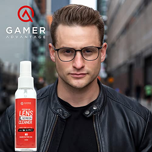 Gamer Advantage Eyeglass Lens Cleaner Streak Free Made in The USA