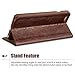 iPhone 6s / 6 Case, Benuo [Vintage Book Series] [Card Holder] Genuine Leather Case [Ultra Soft], Protective Folio Case Flip Cover with Stand Function for Apple iPhone 6 / iPhone 6s 4.7 inch (Brown)