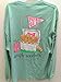 Simply Southern Womans Tee Long T-Shirt Preppy Prep Hard Home Puppy Dog Football (Small)