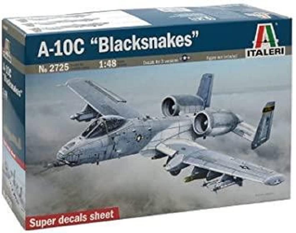 Italeri 510002725 A-10C Blacksnakes Model Aircraft 1:48