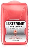 Listerine PocketPaks Oral Care Strips, Cool Heat 72 ea (Pack of 2)