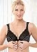 Glamorise Women's Plus-Size Elegance Front Close Wonderwire, Print, 44DD