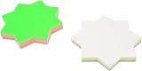 Bright Ideas Fluorescent Stars 3in Flash Cards Pack of 50 Assorted Colors BI1040 view 3