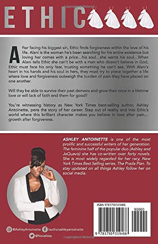 Ethic 4 by Ashley Antoinette: Emotional Women's Fiction on Love, Faith & Forgiveness