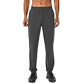 HOdo 34"/36" Long Inseam Tall Mens Joggers Cuffed Sweatpants Baggy Workout Pants Zipper Pockets