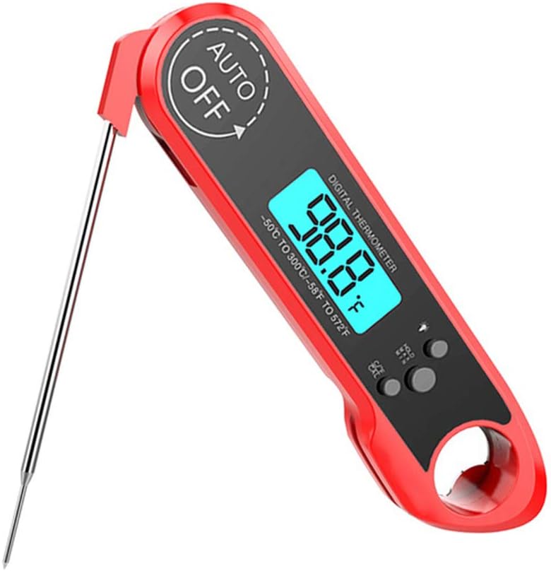 Myonly Wireless Barbecue Thermometer, Foldable Food