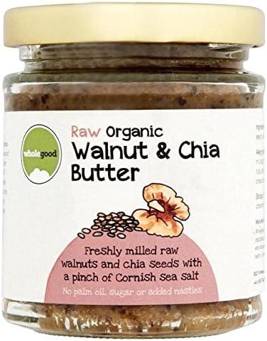 Wholegood Organic Raw Walnut &amp; Chia Butter - 170g