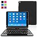 iPad Air 2 360 Rotatable Keyboard Case, Snugg - Ultra Slim Keyboard Case with Bluetooth Connectivity (Black) For Apple iPad Air 2