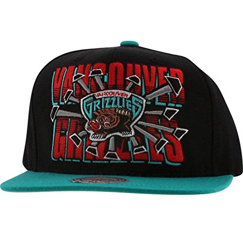 mitchell & ness snapback vancauver grizzlies big letter logo
