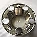 1980-1996 FORD F150 BRONCO VAN Chrome Wheel Hub Center Caps BLACK Center 4 PCS
