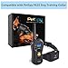 PetSpy P620 Dog Training Shock Collar for Dogs with Vibration, Electric Shock, Beep; Rechargeable and Waterproof Remote Trainer E-Collar - 10-140 lbs (Extra Black Collar)