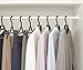 HOUSE DAY Coat Hangers Eco-Friendly 100% PP New Material Extra Wide Adjustable Shoulder Suits Coats Cascading Hangers Heavy Duty 15”-20” Plus Size Garment Plastic Hangers with Swivel Hook 5 Pack