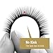 LASHVIEW Silk 0.15 Thickness Eyelash Extensions C curl 10mm Professional Salon Use Natural Semi Permanent EyeLashes Pure Korean Eyelashes Individual Building False Eyelashes Extensions