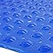 Simple Deluxe Anti-Bacterial Anti-Slip-Resistant Bath Mat, 16 W x 39 L, Extra Long, Blue by Simple Deluxe
