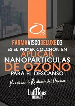 Colchón Farmavisco Deluxe o3 135X180-LUFTHOUS: Amazon.es: Hogar