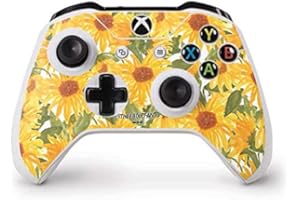 Skinit Decal Gaming Skin Compatible with Xbox One S Controller - Officially Licensed Bouffants and Broken Hearts Sunflowers Design