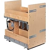 11" "No Wiggle" Powered Vanity Pullout for 15" Standard Door/Drawer Base Cabinet