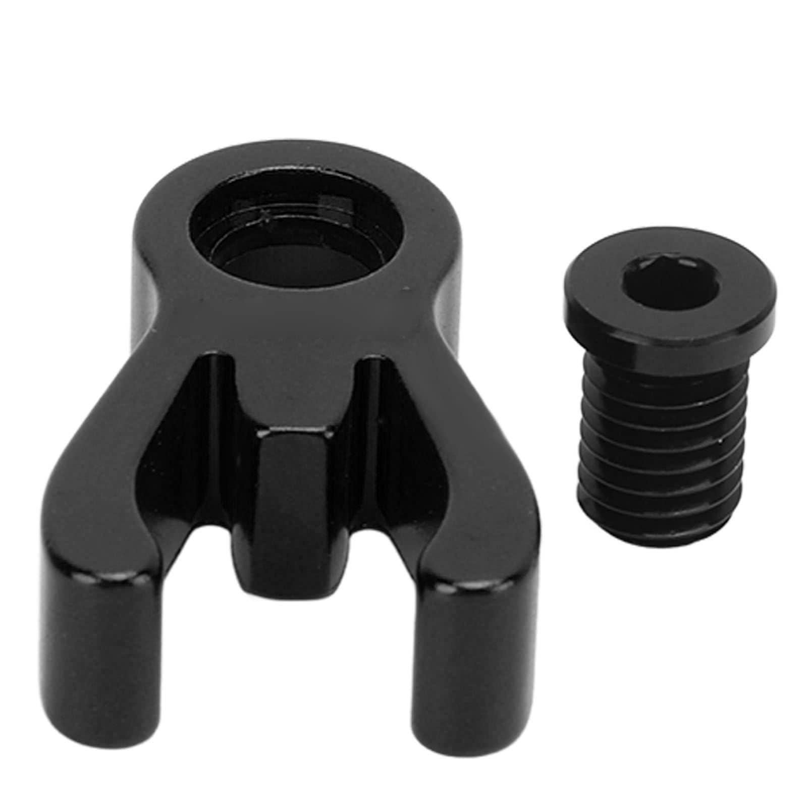 Folding Bike Stem Catcher Bicycle Front Tube Fixing Buckle for Brompton 3sixty(Black)