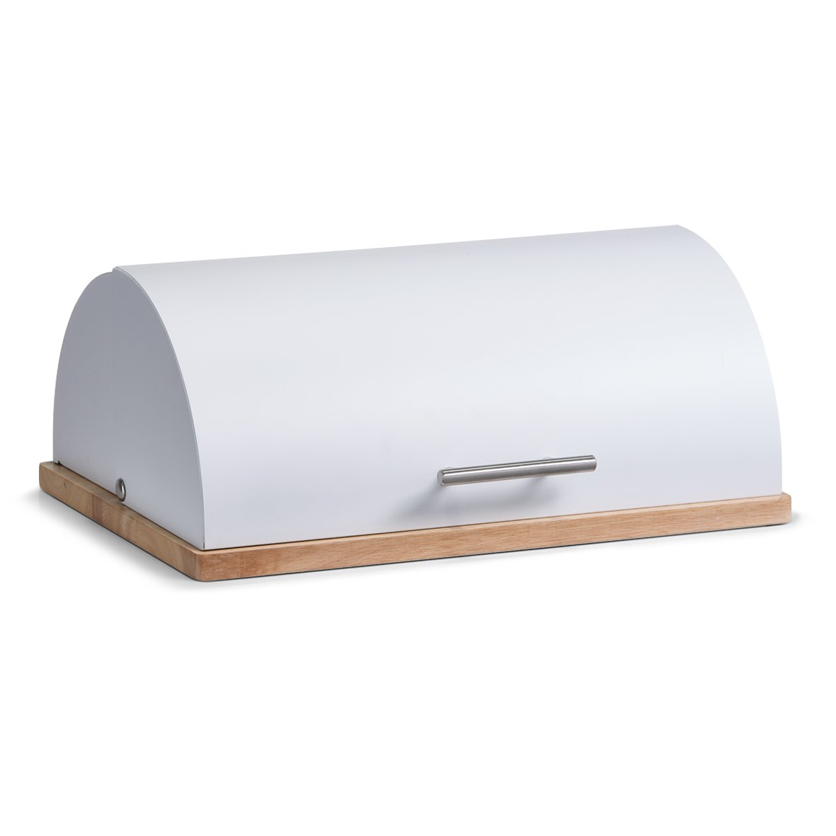 Zeller Bread Bin, White, 39 x 28 x 16.3 cm