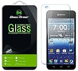 Dmax Armor for Kyocera Hydro Vibe Screen Protector, [Tempered Glass] 0.3mm 9H Hardness, Anti-Scratch, Anti-Fingerprint, Bubble Free, Ultra-clear