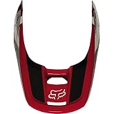 Fox Racing Mens V1 Helmet Visor,Flame Red - REVN,Medium