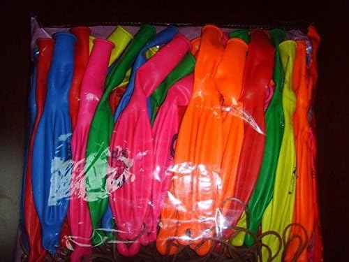 SHATCHI 5pcs-100pcs Large Punch Balloons with Elastic Multi Coloured Loot Bag Party Gifts Stocking Fillers Pinata Toys Wholesale Bulk Buy - Image 4