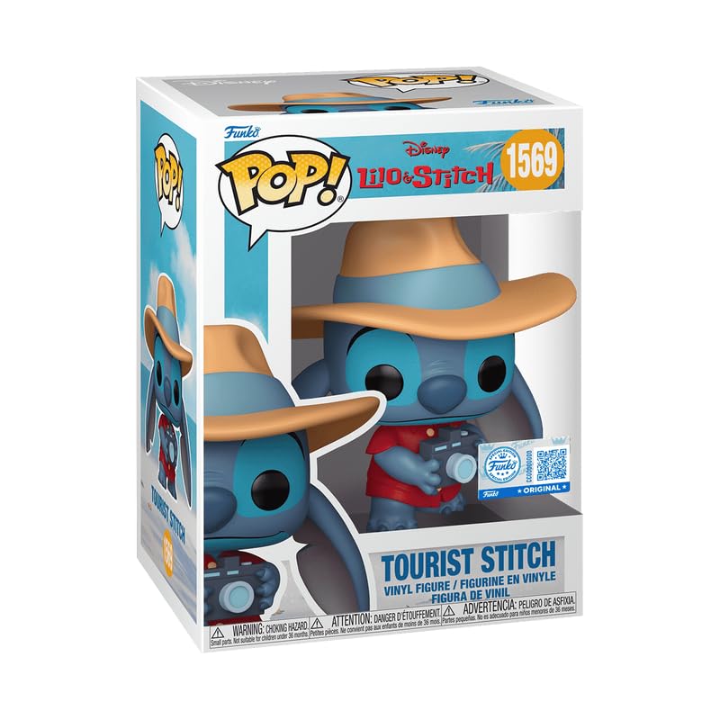 Funko Pop! Disney: Lilo and Stitch - Tourist Stitch (Special Edition) #1569
