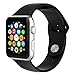 Apple Watch Replacement Band - Valuebuybuy Soft Silicone Replacement Sports Wristbands Straps for Apple Wrist Watch iWatch All Models Formal Colors S/M Size - 42mm/Black