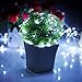 FRIEET Starry String Lights, 12 Pack Fairy Lights Battery Operated, 7.2ft 20LED Christmas Lights Silver Coated Copper Wire Lights Firefly Lights Moon Lights for Party Christmas Decorations(White)