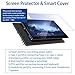 Portable Monitor,15.6-inch Full Glass Fit Design IPS Gaming Screen USB-C Monitor for Laptop Mac Phone HDMI Device, PS4 Xbox, Nintendo, Raspberry pi, Mini PC, Mobile with Smart Cover Upgrade Version
