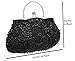 Albabara Satin Beaded Handmade Clutch Purse Evening Handbags