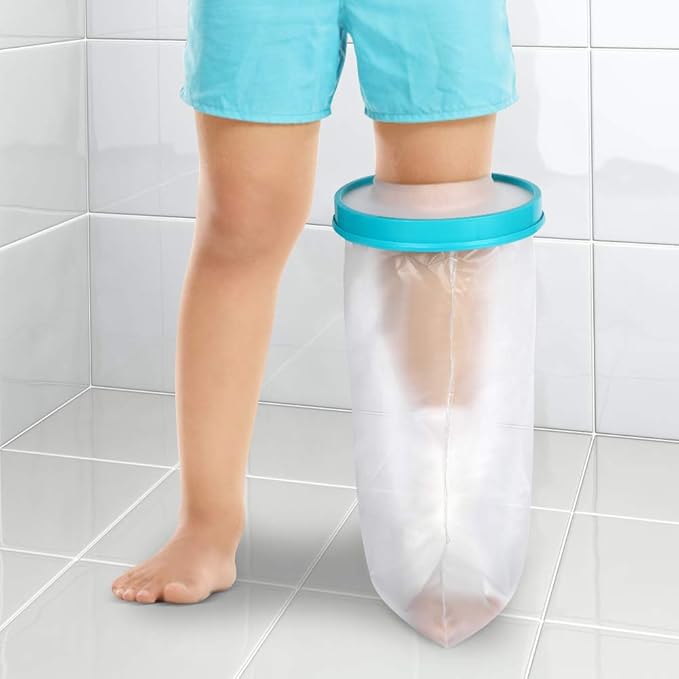 DOACT Protège Platre Protection Étanche pour Enfant Jambes, Protection