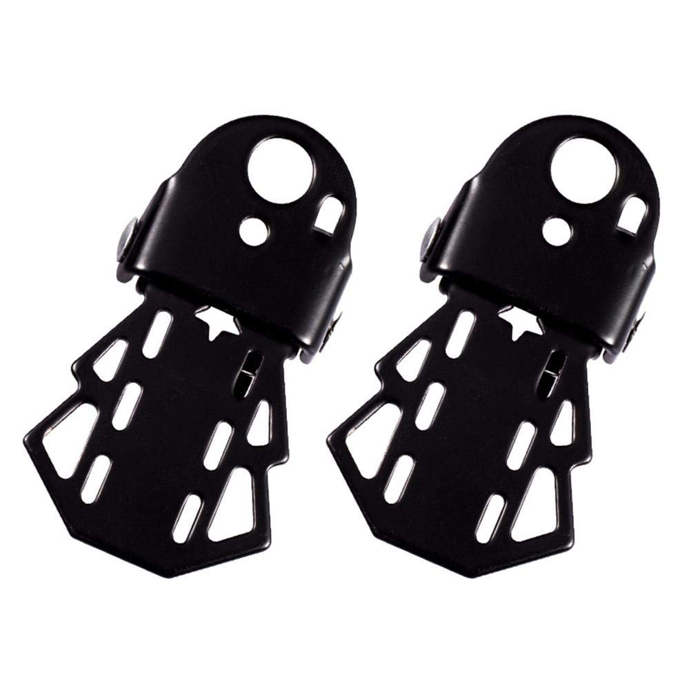 Universal Bicycle Foot Pegs 2 Pieces Bike Foot Pegs Universal Steel Axle Foot Pegs Bicycle Foldable Pedal Foot Pegs Foot Pegs Non Slip Foot Pegs for Passenger