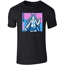 Amazon.com: Ibuki Mioda Duotone Anime Short Sleeve T-Shirt