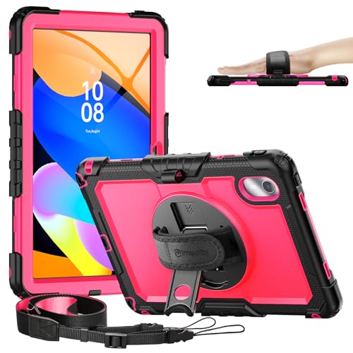 timecity Hülle für Lenovo Tab M11 (TB330FU/TB330XU) 11 Zoll Tablet Hülle mit Stifthalter/Stylus-Halter/Displayschutzfolie/360° Handschlaufe, für Tab K