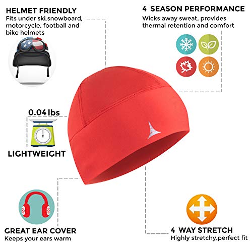 image for French Fitness Revolution Helmet Liner Skull Cap Beanie. Ultimate Ther
