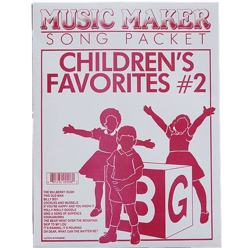 European ExpressionsIntl Children's Favorites #2 Music Maker Song Packet