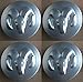 Wheel Center Caps Cap Dodge Oem Retrofit Kit of 4 Mopar MATTE FINISH by Replacement