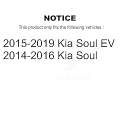 Front Rear Wheel Bearing And Hub Assembly Kit For
