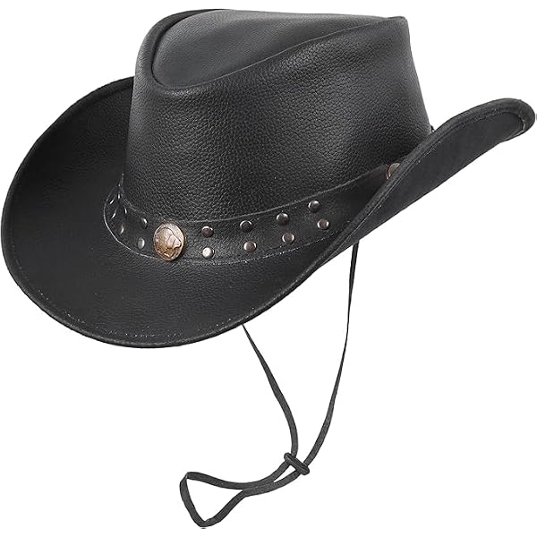 Pretlet Leather Cowboy hat for Men & Women Durable  display picture 1