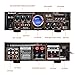 Sunbuck Wireless Karaoke Bluetooth Power Amplifier System – 600W 2 Channel Sound Stereo Audio Speaker Receiver w/USB, SD, FM Radio, 2 Mics in Control for Home Theater with Remote Control (TAV-339BT)thumb 2