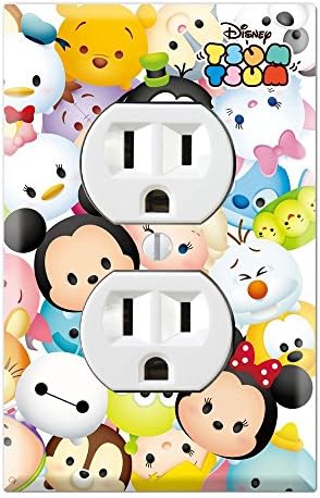 Duplex Wall Outlet Plate Décor Wallplate - Tsum Tsum