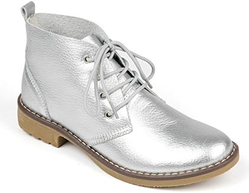 Weideng Candy Color Fashion Women Lace up Genuine Leather Classic Shoe High Style Flat Casual Shoes Boots