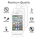 iPhoen 4 4S Screen Protector - HPTech Tempered Glass Film for Apple iPhone 4, iPhone 4S Bubble Free, 9H Hardness (2-Pack)